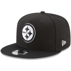 Pittsburgh Steelers New Era B-Dub 9FIFTY Adjustable Hat Black