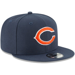 Chicago Bears New Era Basic 9FIFTY Adjustable Snapback Hat Navy