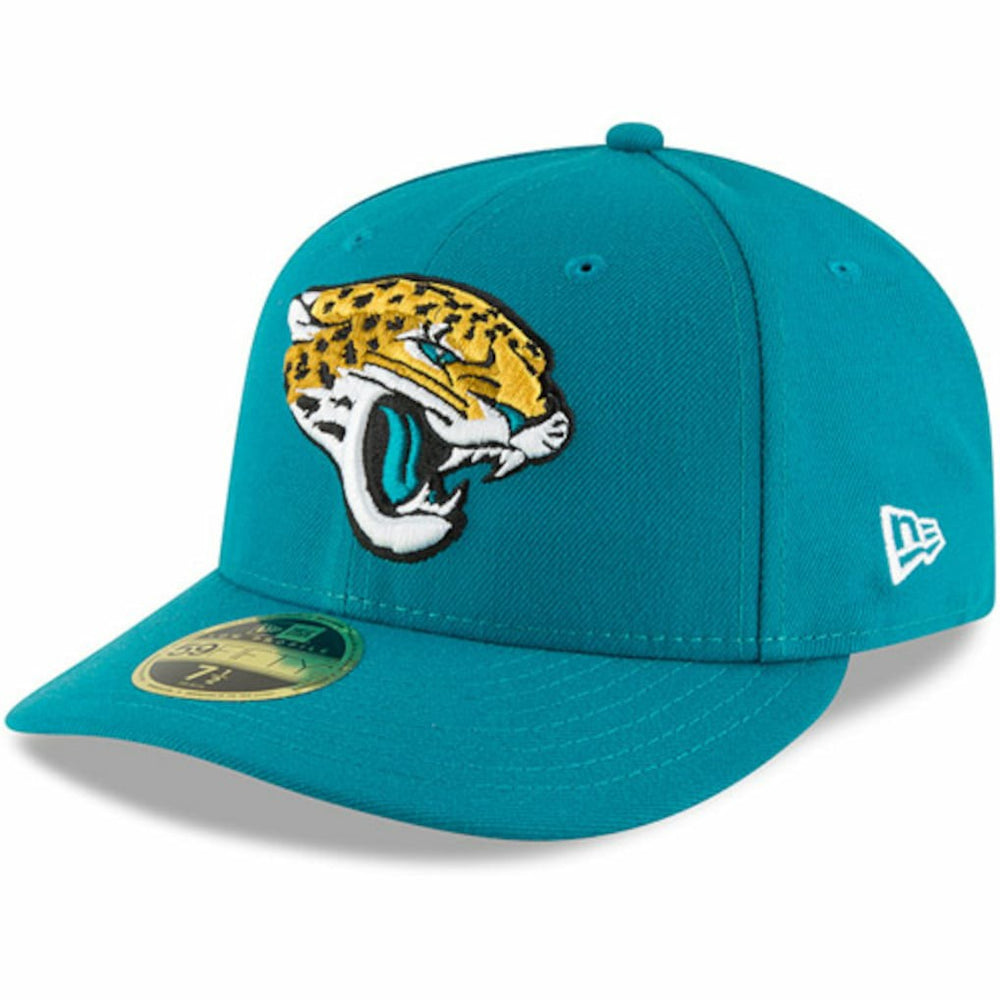 Jacksonville Jaguars New Era Omaha Low Profile 59FIFTY Fitted Hat Teal