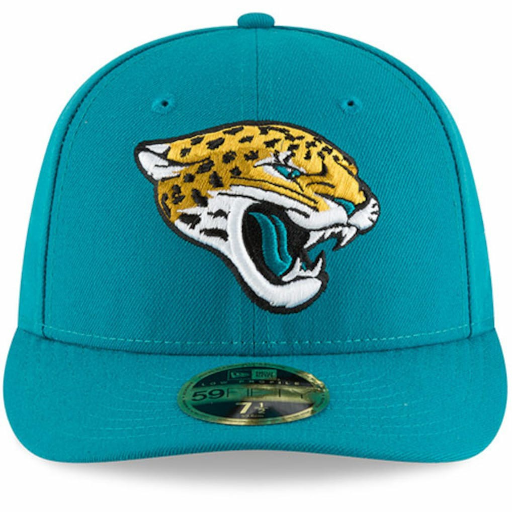 Jacksonville Jaguars New Era Omaha Low Profile 59FIFTY Fitted Hat Teal