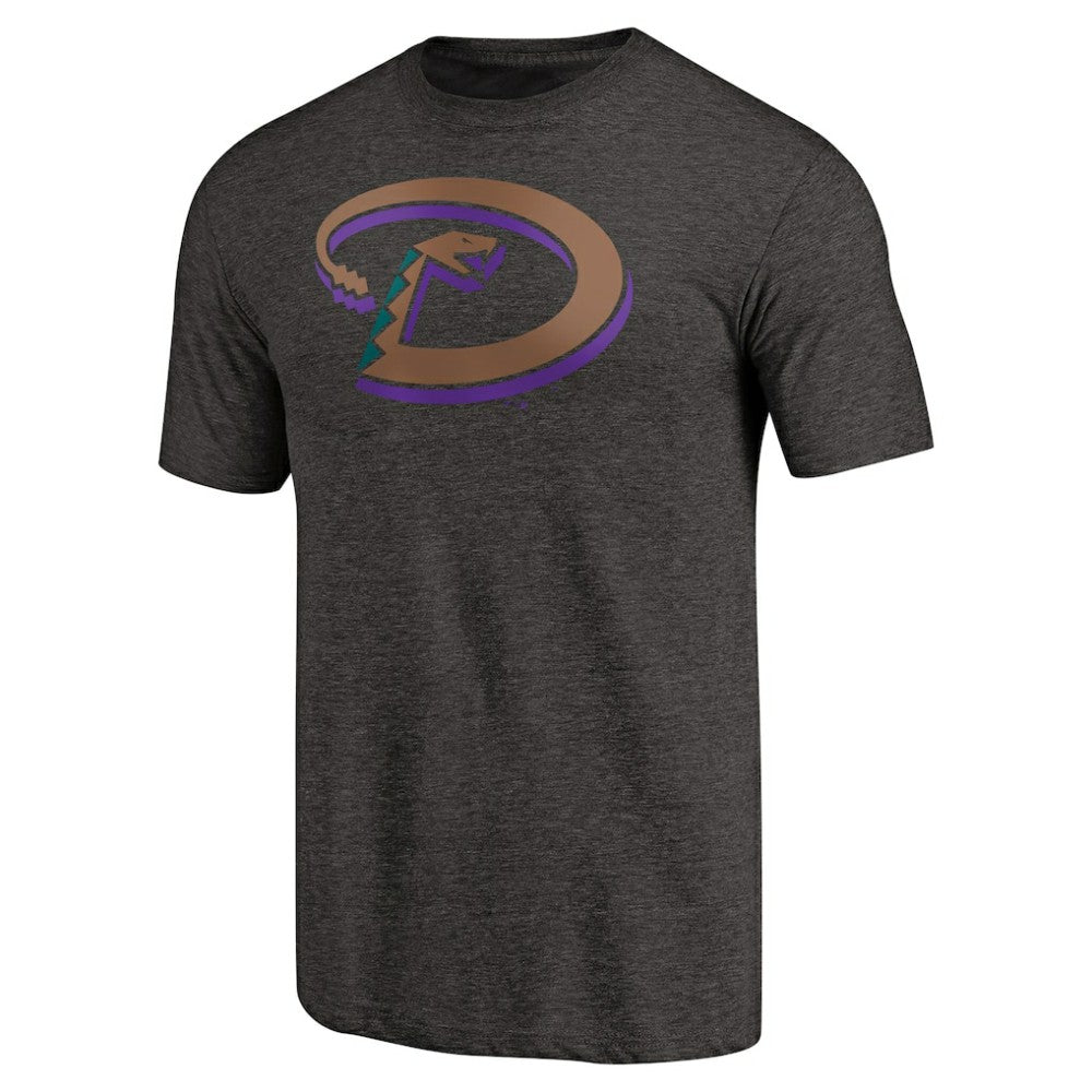 Arizona Diamondbacks Cooperstown Collection Forbes Tri-Blend T-Shirt - Heathered Black T-shirts