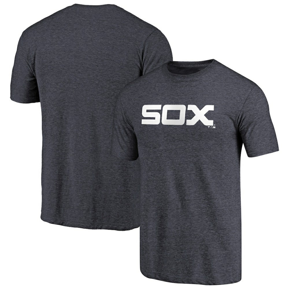 Chicago White Sox Vintage Cooperstown Collection Wahconah Tri-Blend T-Shirt - Navy T-shirts