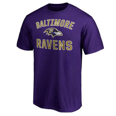 Baltimore Ravens Victory Arch T-Shirt Purple
