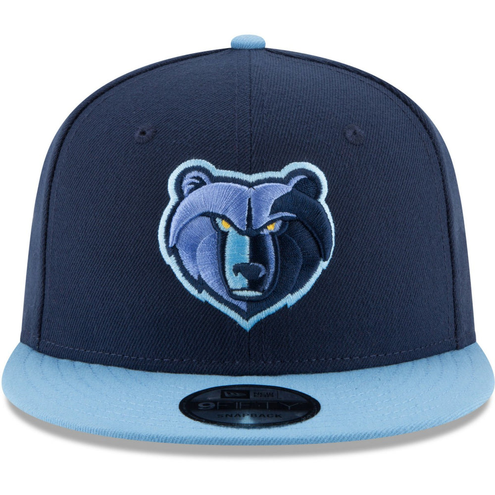 Memphis Grizzlies Two-Tone 9FIFTY Adjustable Hat Navy/Light Blue