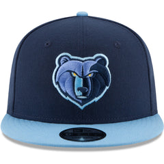 Memphis Grizzlies Two-Tone 9FIFTY Adjustable Hat Navy/Light Blue