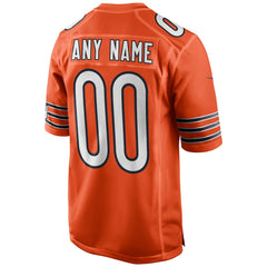 Chicago Bears Youth Alternate Custom Game Jersey Orange
