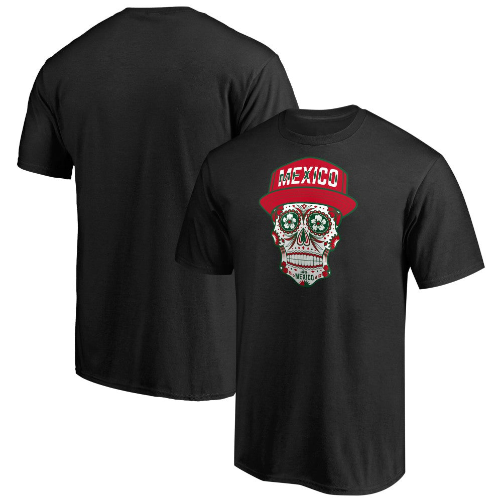 Mexico Sugar Skull T-Shirt Black