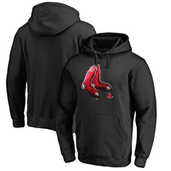 Boston Red Sox Midnight Mascot Pullover Hoodie - Black Hoodies
