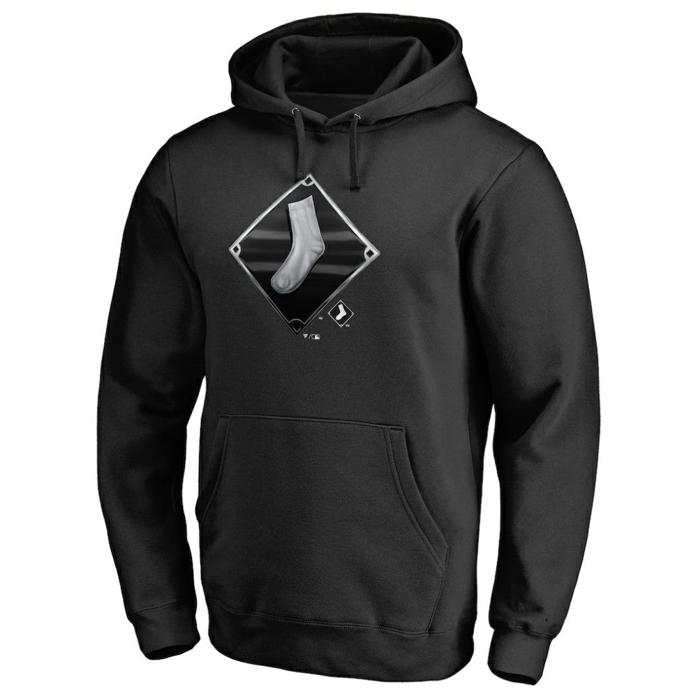 Chicago White Sox Midnight Mascot Pullover Hoodie - Black Hoodies