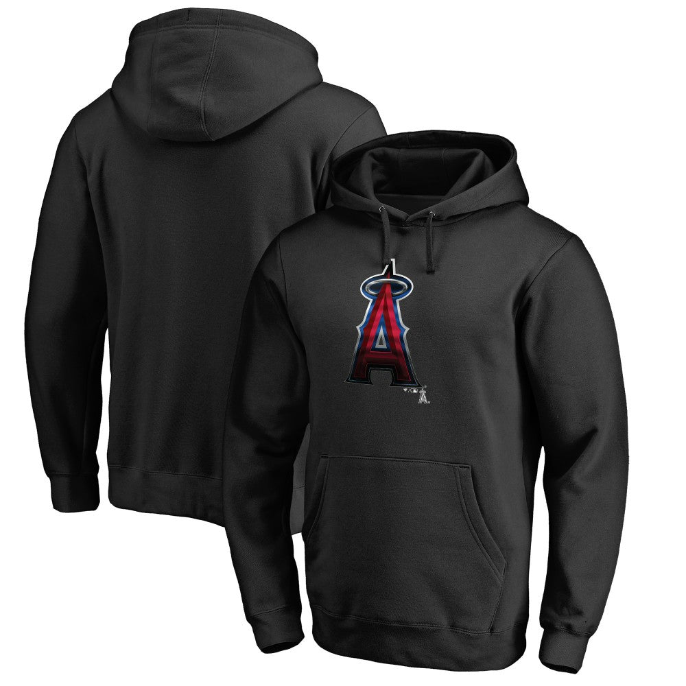 Los Angeles Angels Midnight Mascot Pullover Hoodie - Black Hoodies