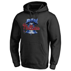 Philadelphia Phillies Midnight Mascot Pullover Hoodie - Black Hoodies