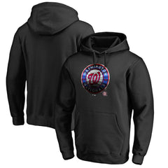 Washington Nationals Midnight Mascot Pullover Hoodie - Black Hoodies
