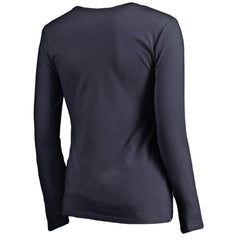 Boston Red Sox Women's Live For It Long Sleeve T-Shirt - Navy T-shirts