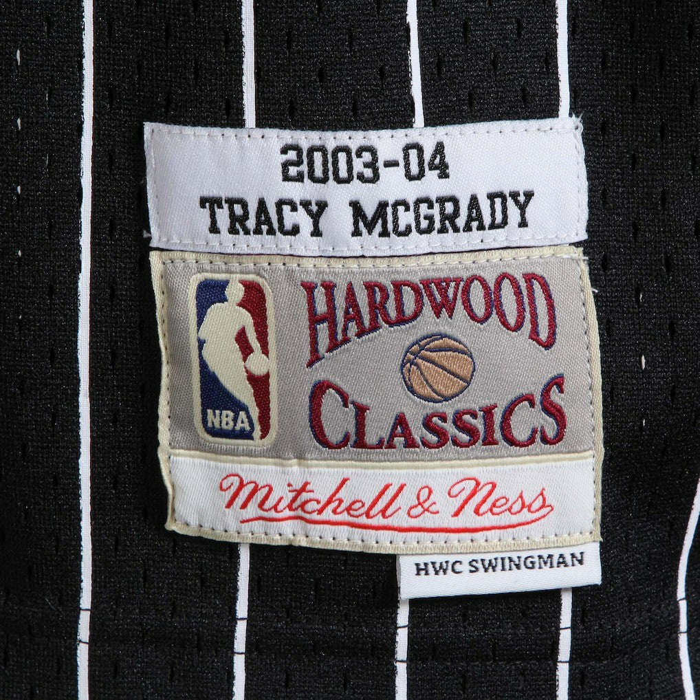 Tracy McGrady Orlando Magic Hardwood Classics Swingman Jersey Black