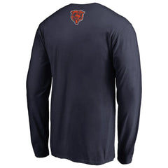 Chicago Bears Monsters Long Sleeve T-Shirt Navy