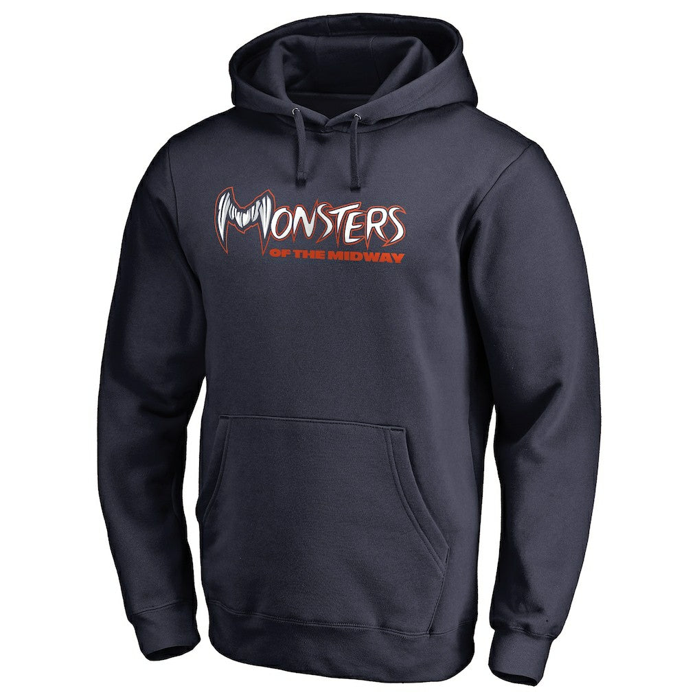 Chicago Bears Monsters Pullover Hoodie Navy