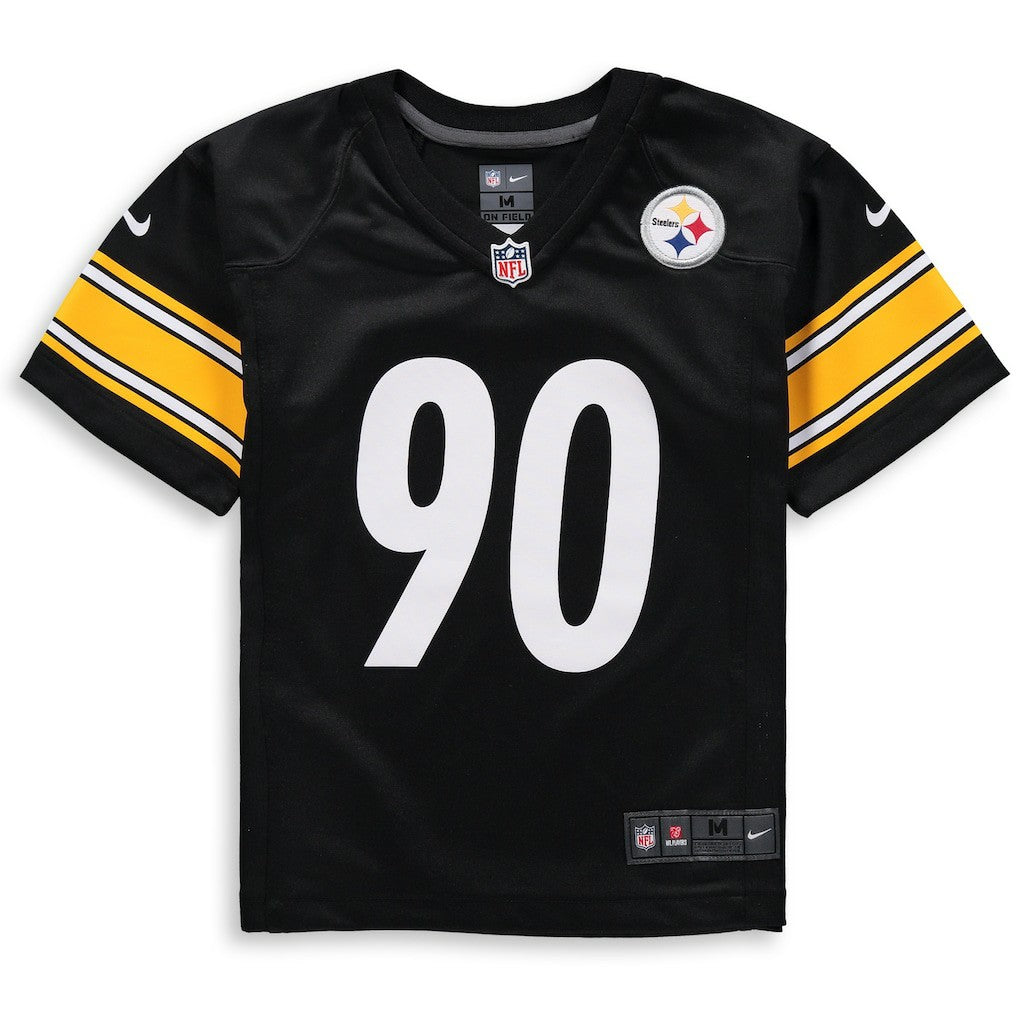 T.J. Watt Pittsburgh Steelers Preschool Game Jersey Black