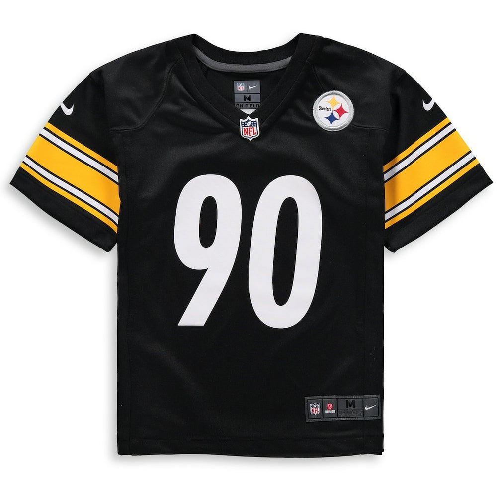 T.J. Watt Pittsburgh Steelers Preschool Game Jersey Black