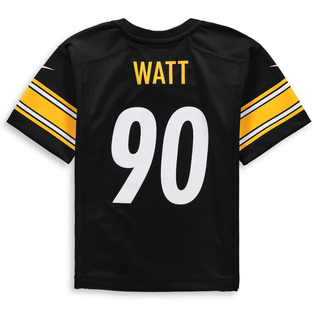 T.J. Watt Pittsburgh Steelers Preschool Game Jersey Black