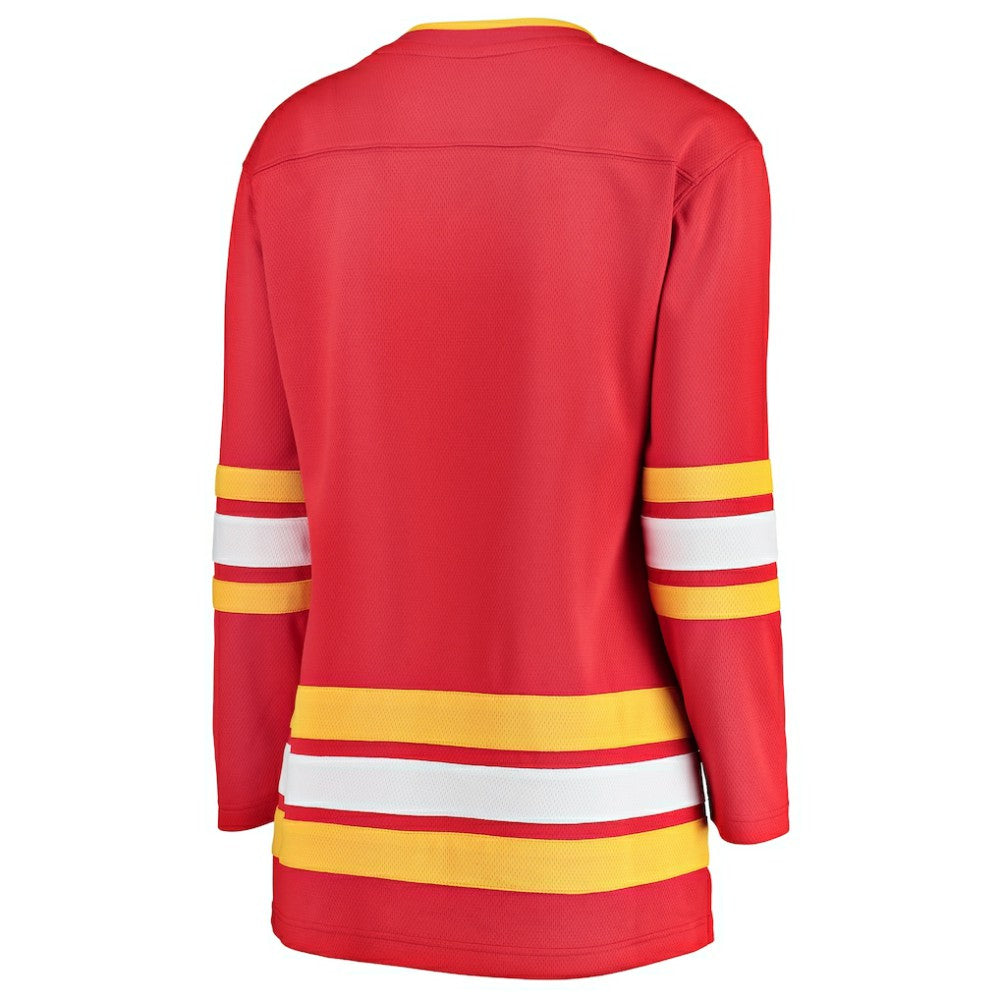 NHL Calgary Flames Fanatics Women's Home Breakaway Jersey - Red