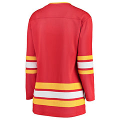 NHL Calgary Flames Fanatics Women's Home Breakaway Jersey - Red