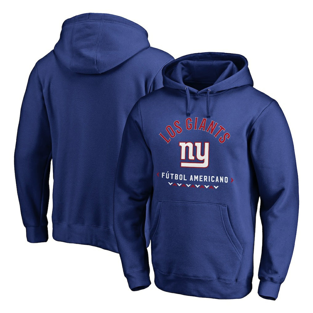New York Giants Futbol Americano Pullover Hoodie Royal