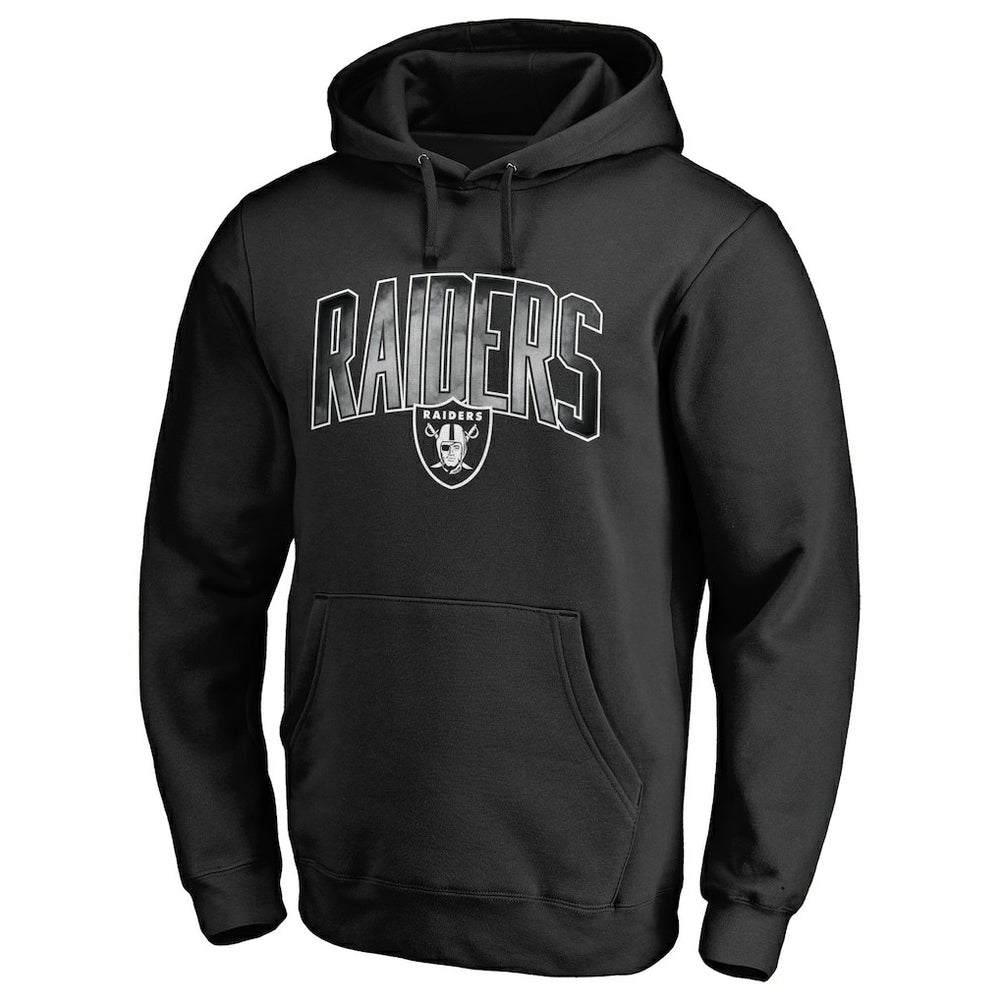 Las Vegas Raiders Arch Smoke Pullover Hoodie Black