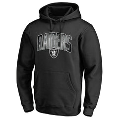 Las Vegas Raiders Arch Smoke Pullover Hoodie Black