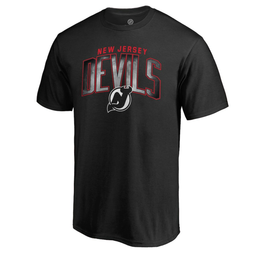 NHL New Jersey Devils Arch Smoke T-Shirt - Black