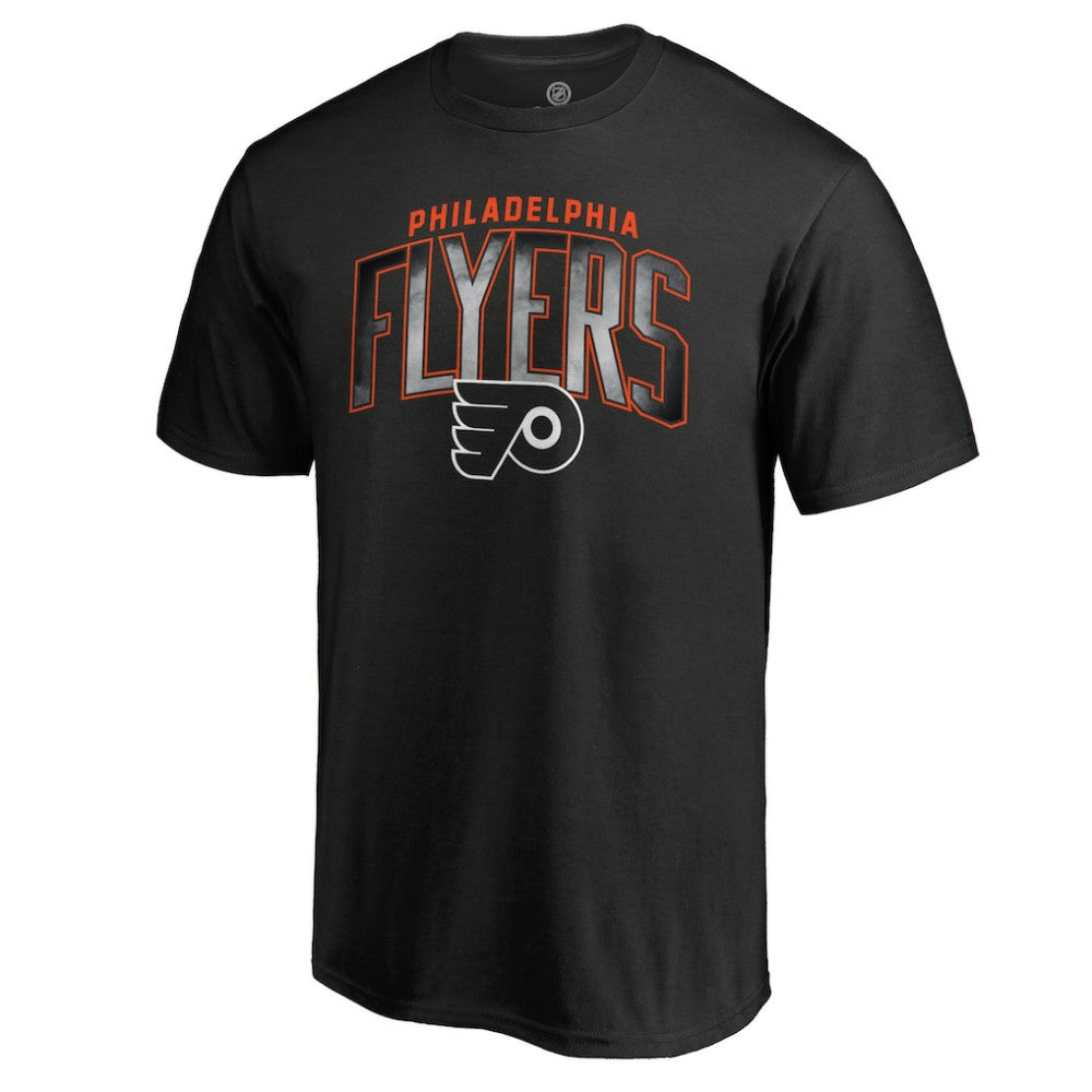 NHL Philadelphia Flyers Arch Smoke T-Shirt - Black