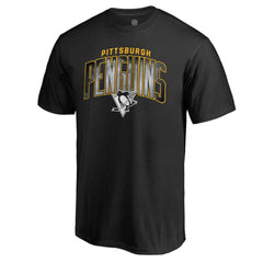 NHL Pittsburgh Penguins Arch Smoke T-Shirt - Black