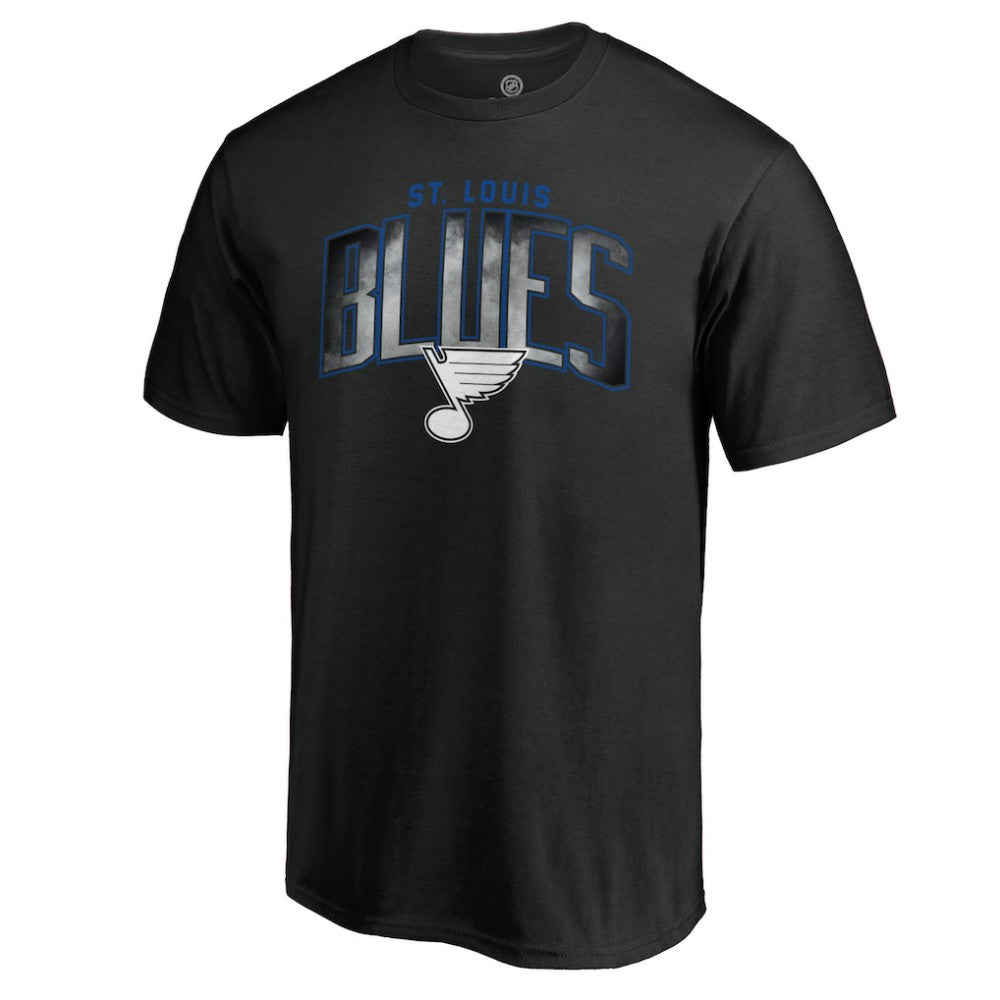 NHL St. Louis Blues Arch Smoke T-Shirt - Black