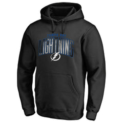 NHL Tampa Bay Lightning Arch Smoke Pullover Hoodie - Black