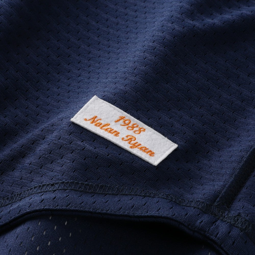 Nolan Ryan Houston Astros Mitchell & Ness Cooperstown Collection Big & Tall Mesh Batting Practice Jersey - Navy Jerseys