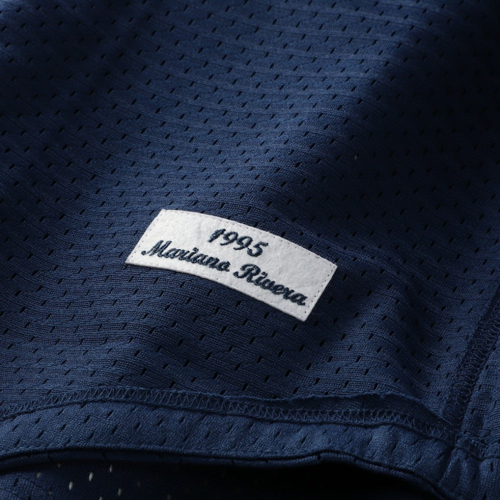 Mariano Rivera New York Yankees Mitchell & Ness Cooperstown Collection Big & Tall Mesh Batting Practice Jersey - Navy Jerseys