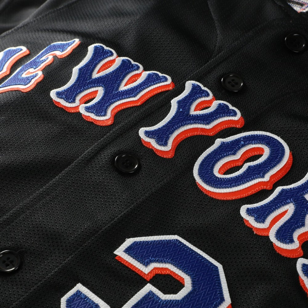 Mike Piazza New York Mets Mitchell & Ness Big & Tall Cooperstown Mesh Batting Practice Jersey - Black Jerseys