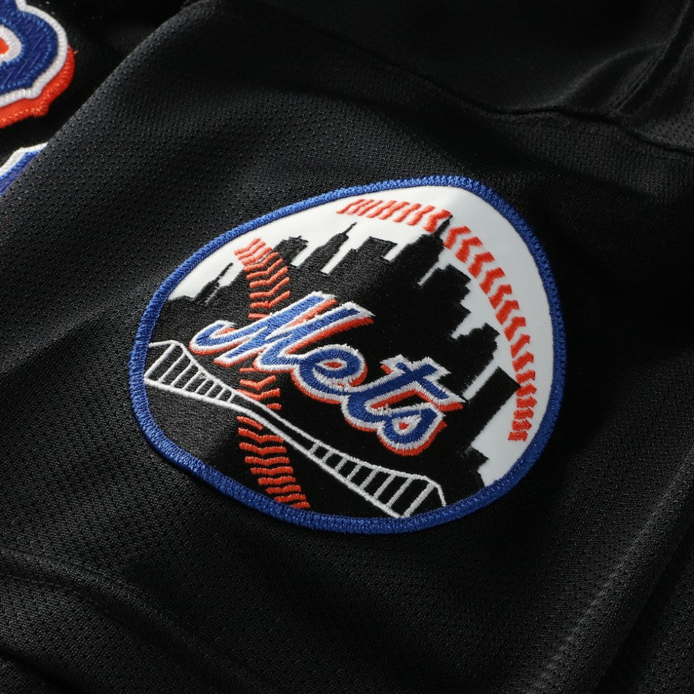 Mike Piazza New York Mets Mitchell & Ness Big & Tall Cooperstown Mesh Batting Practice Jersey - Black Jerseys