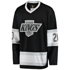 NHL Luc Robitaille Los Angeles Kings Fanatics Premier Breakaway Retired Player Jersey - Black
