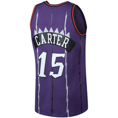 Vince Carter Toronto Raptors 1998/99 Big & Tall Hardwood Classics Swingman Jersey Purple