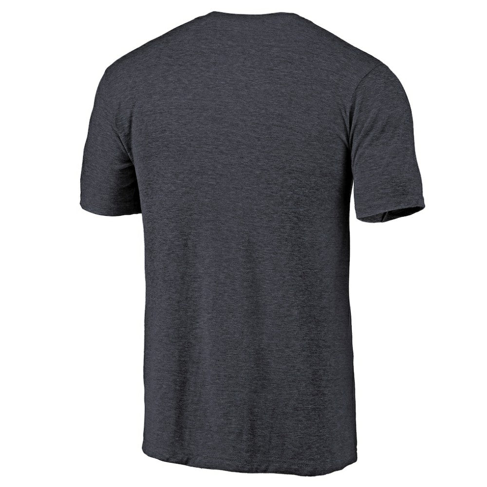 Atlanta Braves Team Wordmark Tri-Blend T-Shirt - Navy T-shirts