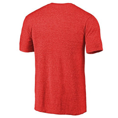Philadelphia Phillies Team Wordmark Tri-Blend T-Shirt - Red T-shirts