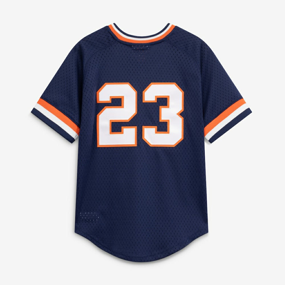 Kirk Gibson Detroit Tigers Mitchell & Ness Youth Cooperstown Collection Mesh Batting Practice Jersey - Navy Jerseys