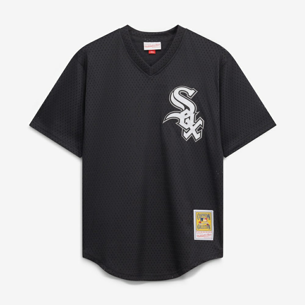 Bo Jackson Chicago White Sox Mitchell & Ness Youth Cooperstown Collection Mesh Batting Practice Jersey - Black Jerseys