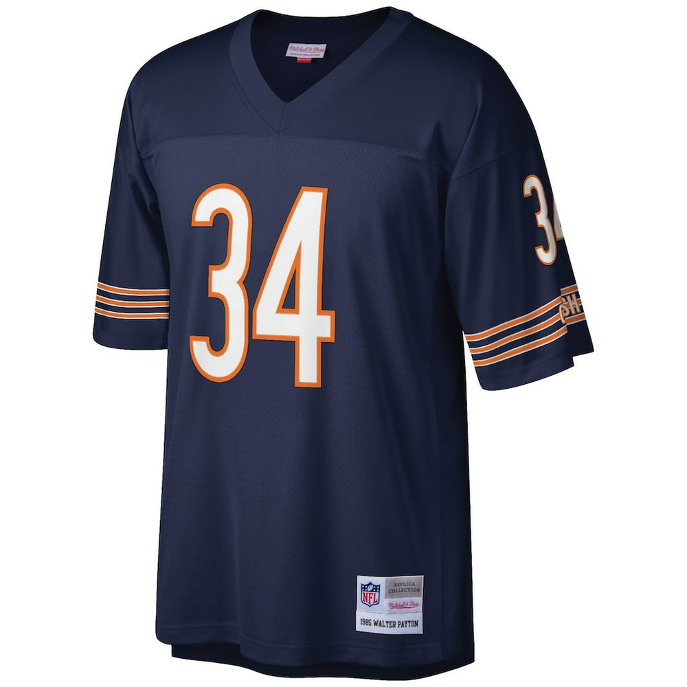 Walter Payton Chicago Bears Big & Tall 1985 Retired Player Replica Jersey Navy