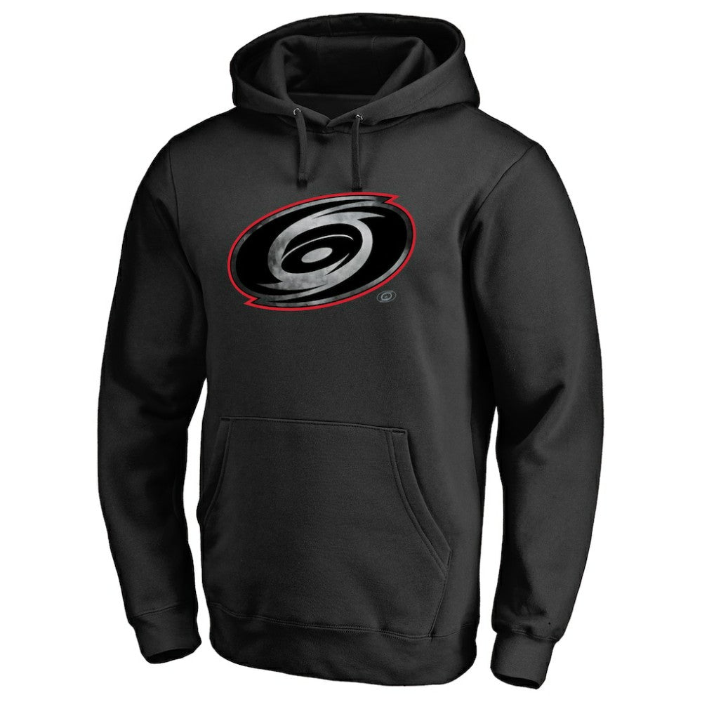 NHL Carolina Hurricanes Core Smoke Pullover Hoodie - Black