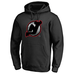 NHL New Jersey Devils Core Smoke Pullover Hoodie - Black