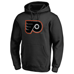NHL Philadelphia Flyers Core Smoke Pullover Hoodie - Black