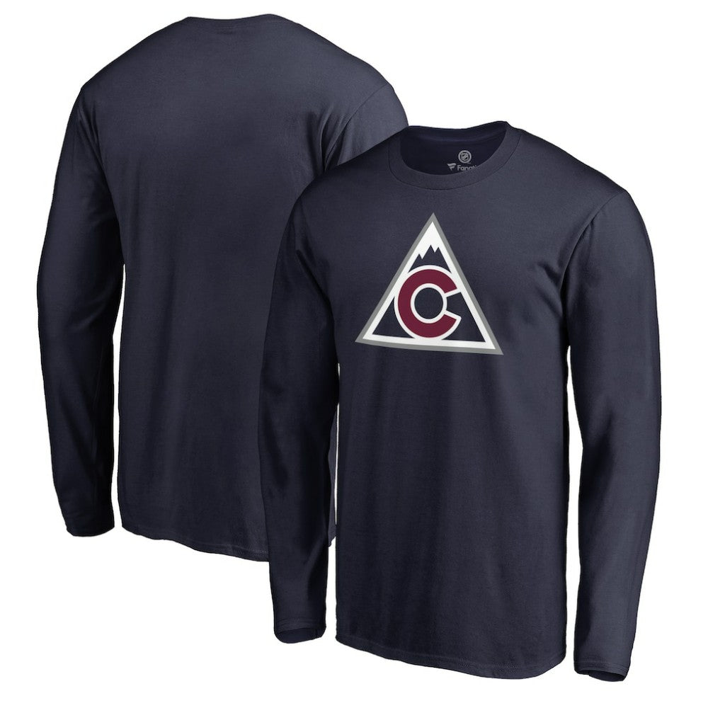 NHL Colorado Avalanche Team Alternate Long Sleeve T-Shirt - Navy