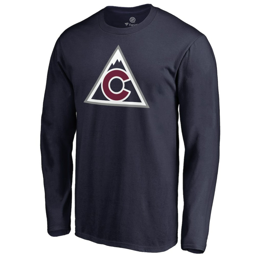 NHL Colorado Avalanche Team Alternate Long Sleeve T-Shirt - Navy