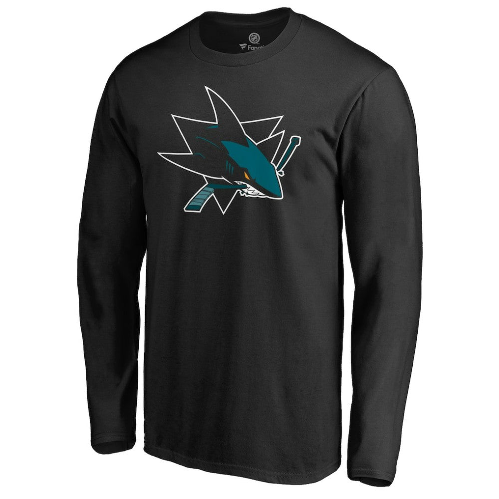 NHL San Jose Sharks Team Alternate Long Sleeve T-Shirt - Black